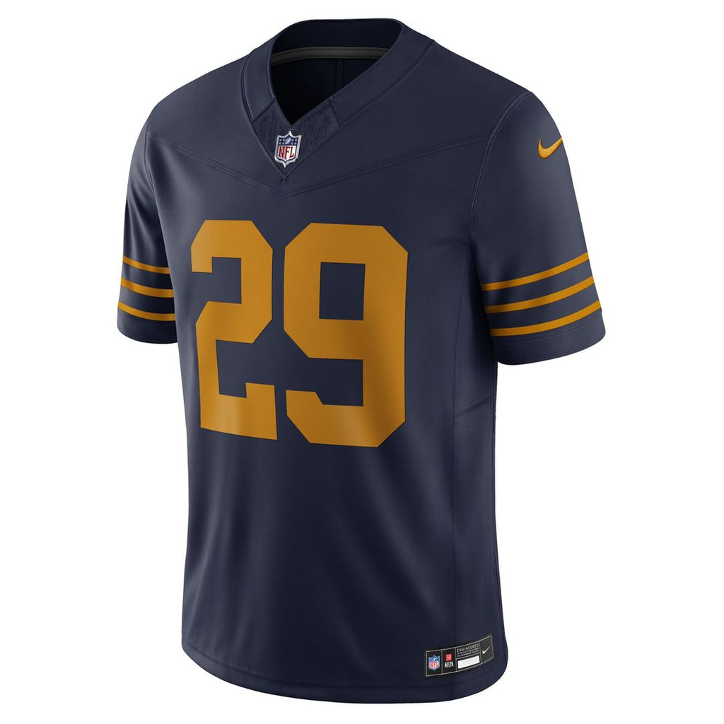 Green Bay Packers Xavier McKinney Nike Navy The 1923 Classic Vapor F.U.S.E. Limited Jersey product image 2, provided for