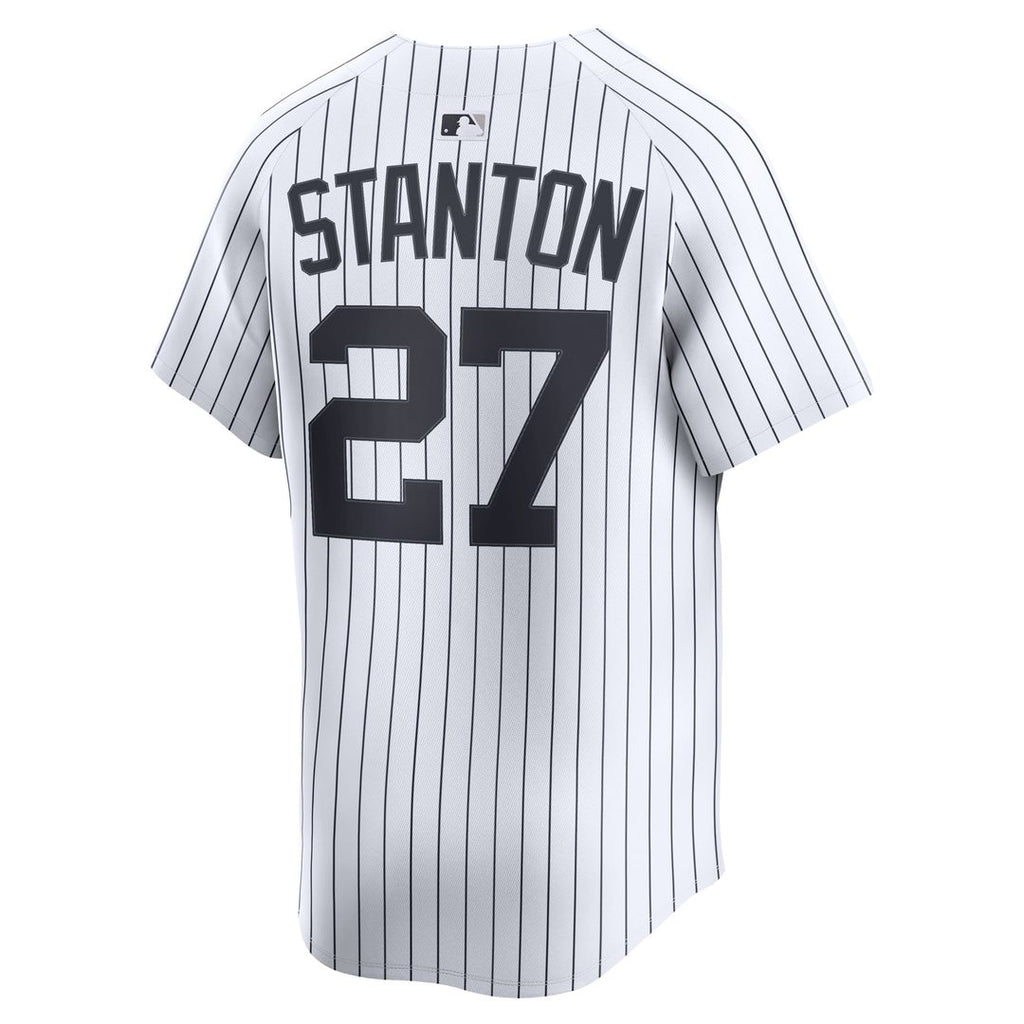 New York Yankees Giancarlo Stanton Nike Gray Road Limited Jersey product image 9, provided for visual reference and product