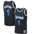 Mitchell & Ness Penny Hardaway Black Orlando Magic 1994-95 Hardwood Classics Swingman Jersey product image 1, provided for