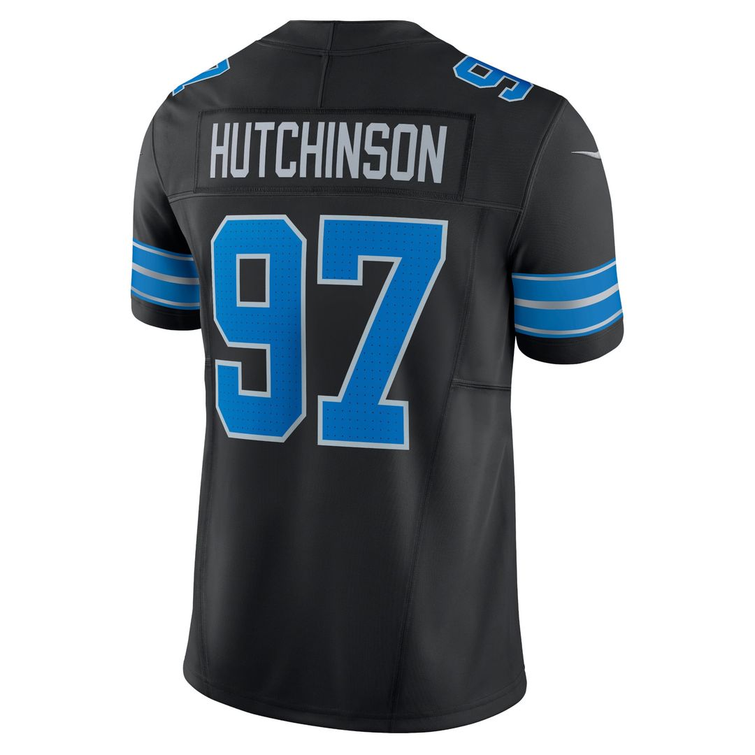 Detroit Lions Aidan Hutchinson Nike White Vapor F.U.S.E. Limited Jersey product image 12, provided for visual reference and