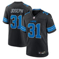 Detroit Lions Kerby Joseph Nike Black Alternate Game Jersey product image 1, provided for visual reference and product
