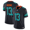 Miami Dolphins Dan Marino Nike Navy Rivalries Collection Stitched Limited Jersey product image 1, provided for visual