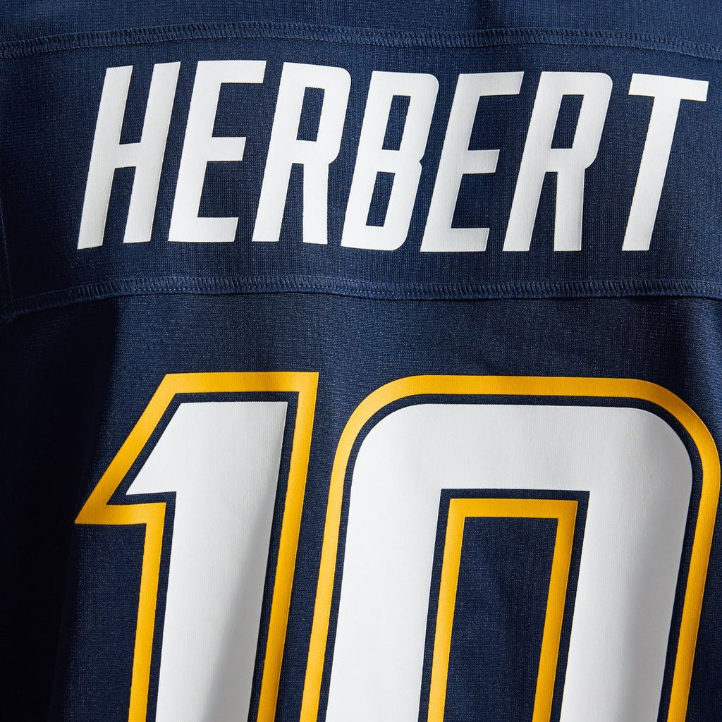 Los Angeles Chargers Justin Herbert Nike Gold Alternate Charger Power Game Player Jersey product image 18, provided for