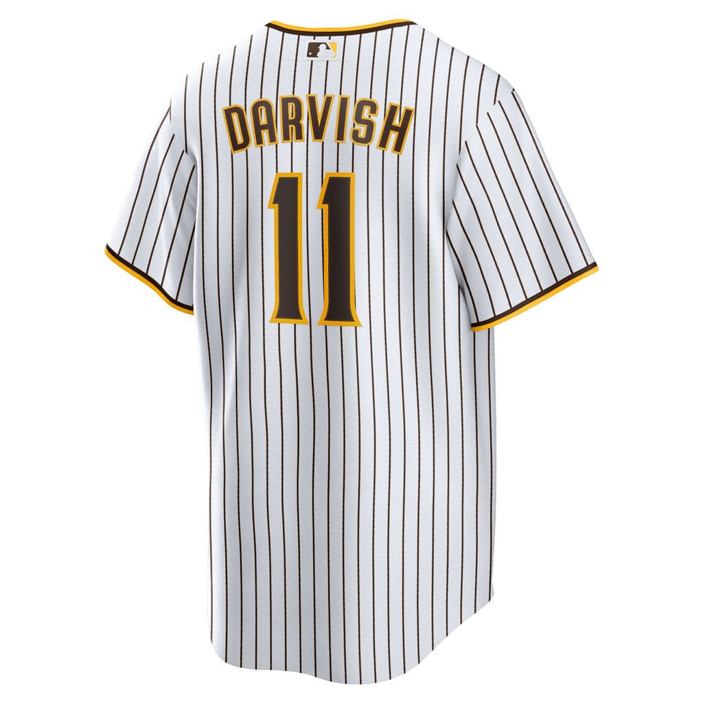 San Diego Padres Yu Darvish Nike White Home Replica Player Jersey product image 3, provided for visual reference and product