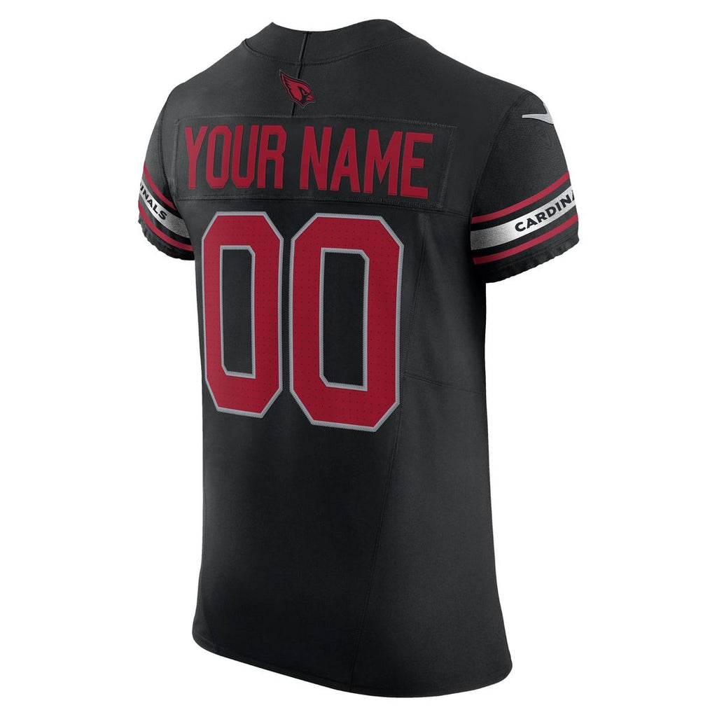 Arizona Cardinals Nike Black Vapor F.U.S.E. Elite Custom Jersey product image 3, provided for visual reference and product