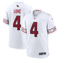 Arizona Cardinals Jeremiyah Love Nike White Game Player Jersey product image 1, provided for visual reference and product