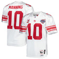 New York Giants 2007 Eli Manning Mitchell & Ness White Authentic Throwback Retired Player Jersey product image 1, provided