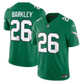 Philadelphia Eagles Saquon Barkley Nike Kelly Green Alternate Vapor F.U.S.E. Stitched Limited Jersey product image 1,