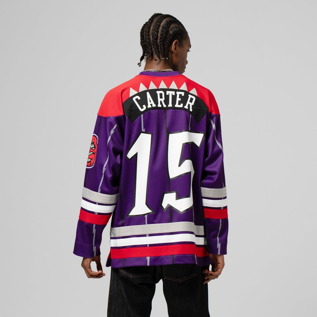 Unisex Mitchell & Ness Vince Carter Purple Toronto Raptors product image 3