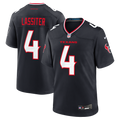 Houston Texans Kamari Lassiter Nike Navy Team Game Jersey product image 1, provided for visual reference and product detail