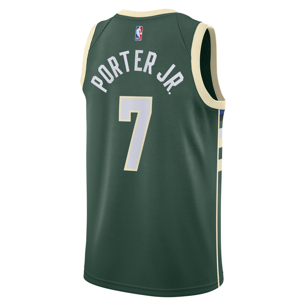 Milwaukee Bucks Nike Icon Edition Swingman Jersey - Hunter product image 4