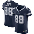 Dallas Cowboys CeeDee Lamb Nike Navy Vapor Elite Jersey product image 1, provided for visual reference and product detail