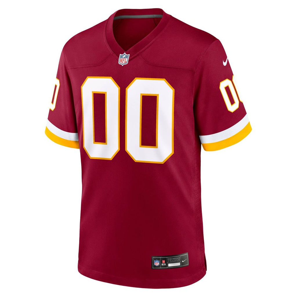 Washington Commanders Nike Black Hail Raiser Alternate Custom Game Jersey product image 16, provided for visual reference