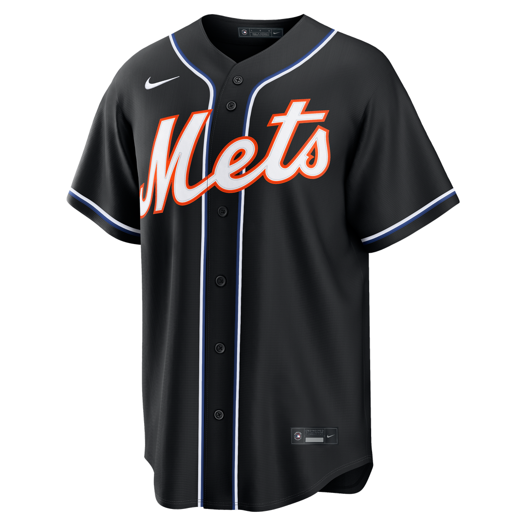 New York Mets Juan Soto Nike Fashion Replica Black Out Jersey product image 6, provided for visual reference and product