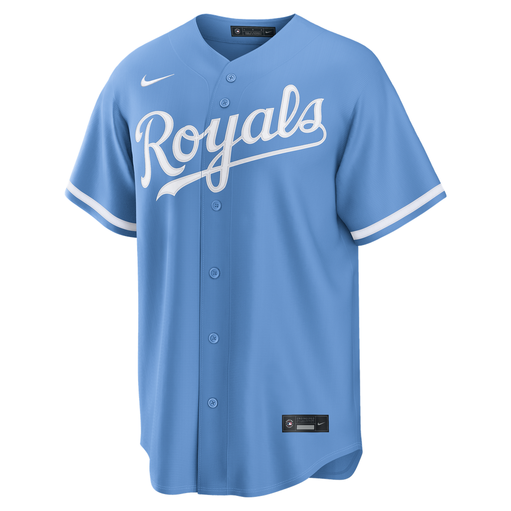 Kansas City Royals Bobby Witt Jr. Nike Royal Alternate Replica Jersey product image 11, provided for visual reference and