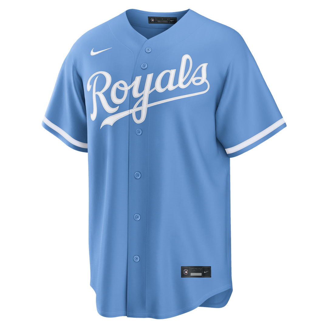 Kansas City Royals Bobby Witt Jr. Nike Royal Alternate Replica Jersey product image 11, provided for visual reference and