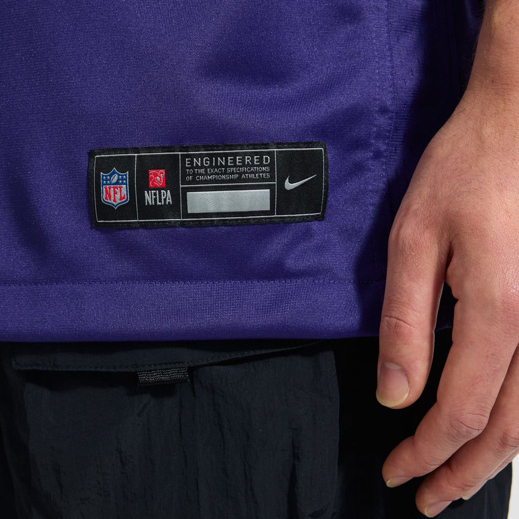 Baltimore Ravens Marlon Humphrey Nike Purple Team Game Jersey product image 21, provided for visual reference and product