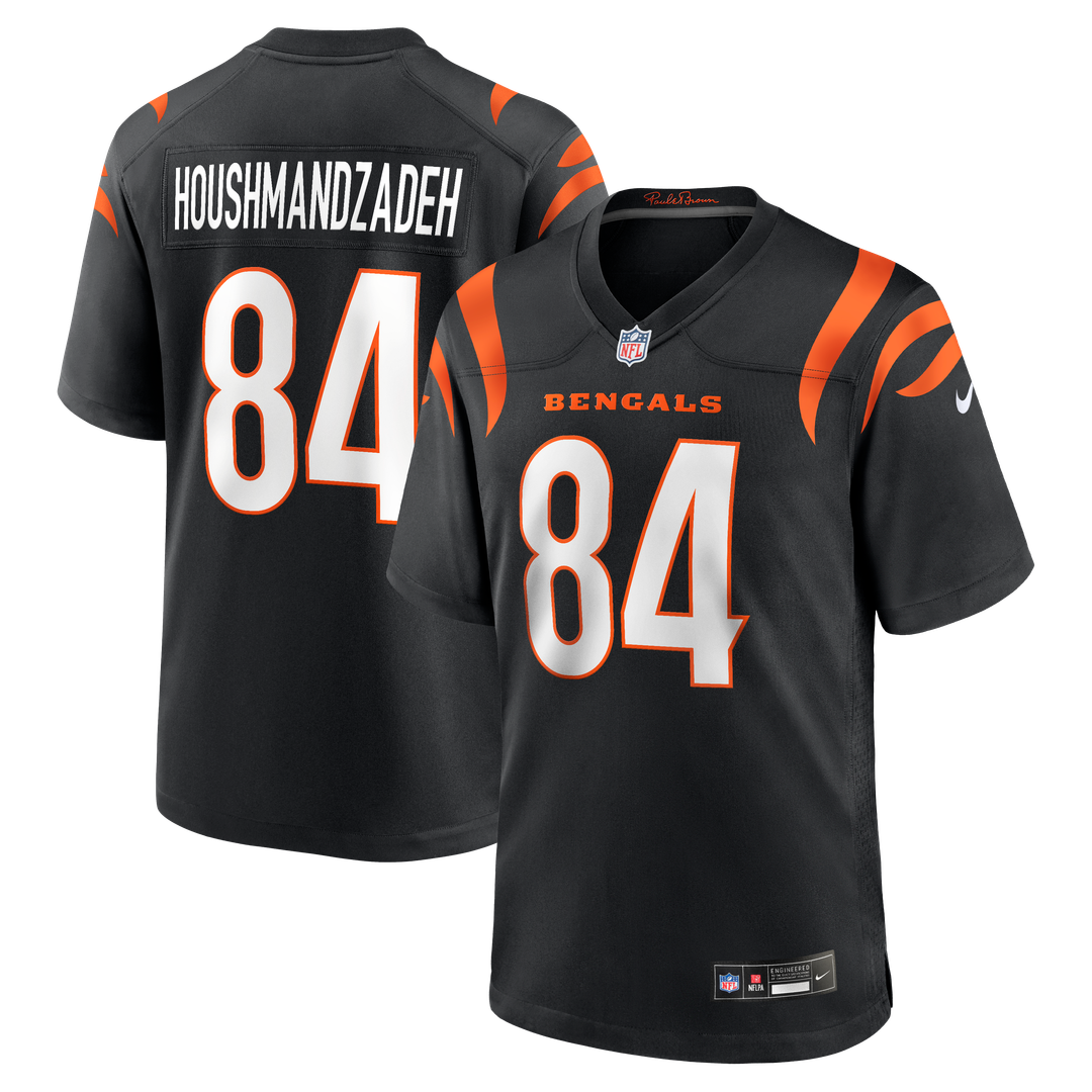 Cincinnati Bengals T. J. Houshmandzadeh Nike Black Team Retired Player Game Jersey product image 1, provided for visual