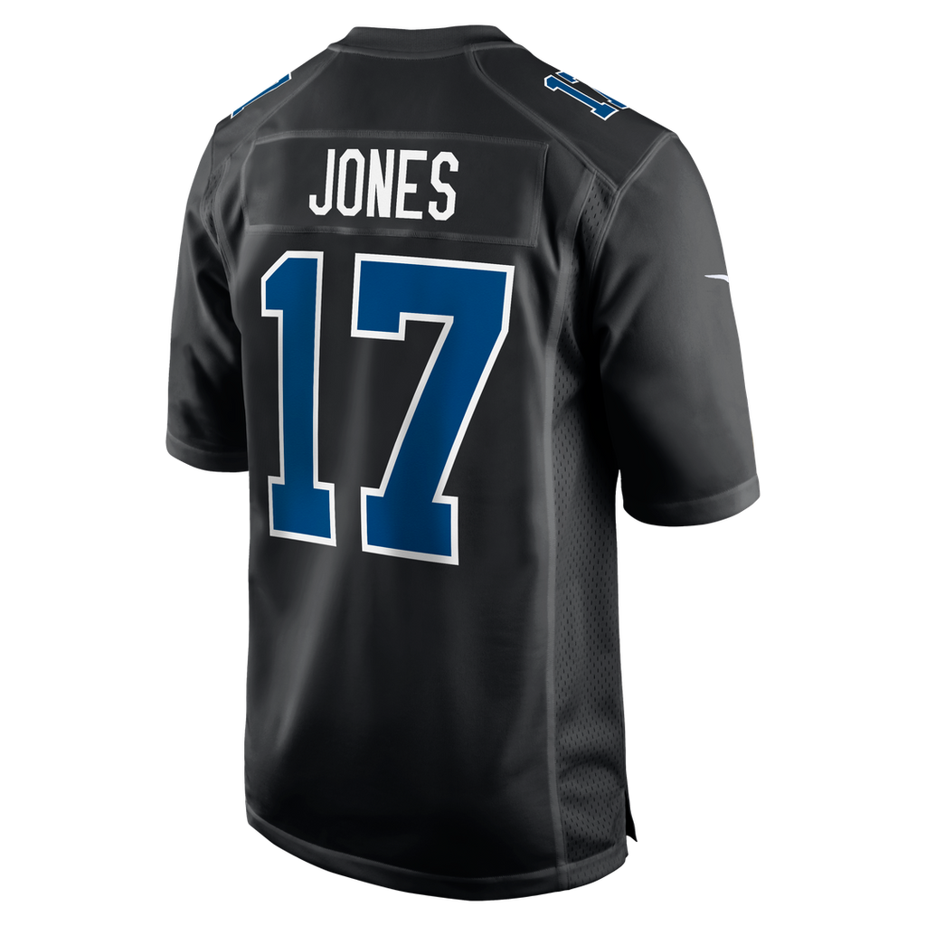 Indianapolis Colts Daniel Jones Nike Carbon Black Fashion Game Jersey product image 6, provided for visual reference and