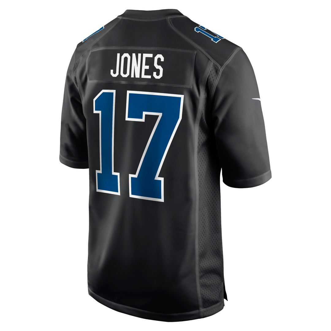Indianapolis Colts Daniel Jones Nike Carbon Black Fashion Game Jersey product image 6, provided for visual reference and
