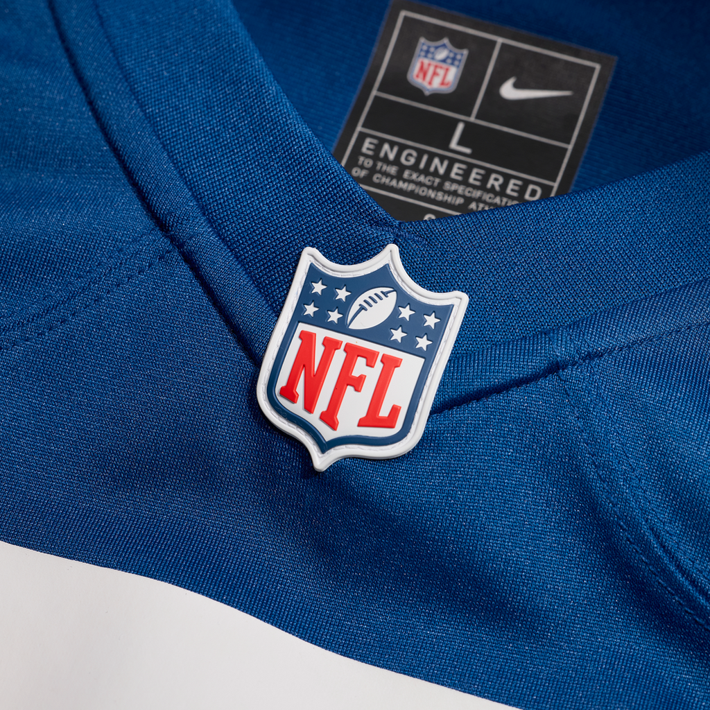 Indianapolis Colts Jimmy Morrissey Nike Royal Team Game Jersey product image 4, provided for visual reference and product