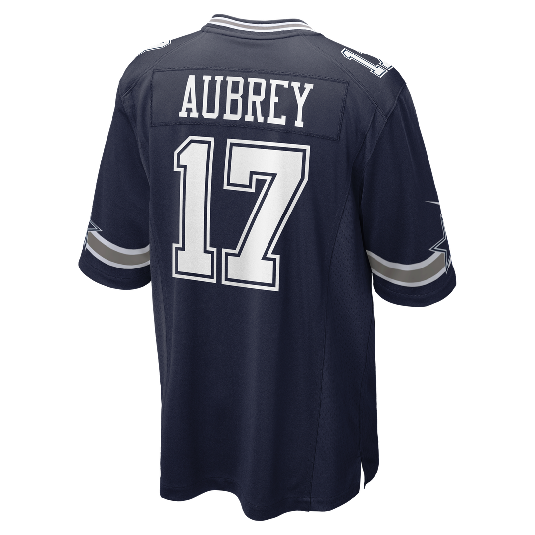 Dallas Cowboys Brandon Aubrey Nike White Game Jersey product image 9, provided for visual reference and product detail review