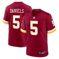 Washington Commanders Jayden Daniels Nike Burgundy Game Jersey product image 1, provided for visual reference and product