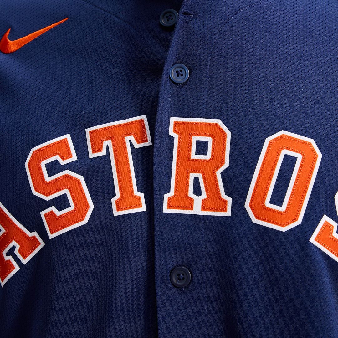 Houston Astros Jose Altuve Nike Navy Alternate Limited Player Jersey product image 11, provided for visual reference and