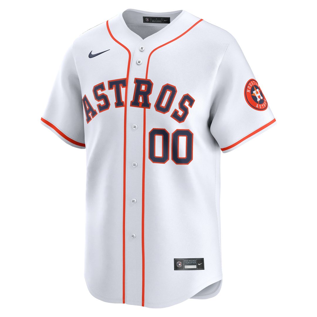 Houston Astros Nike Orange Alternate Limited Custom Jersey product image 8, provided for visual reference and product detail