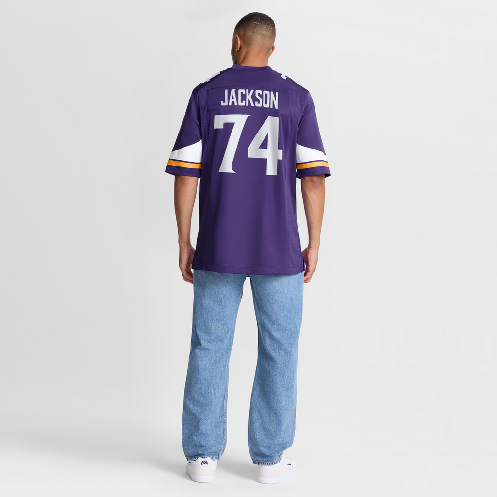 Minnesota Vikings Donovan Jackson Nike Purple Game Player Jersey product image 5, provided for visual reference and product