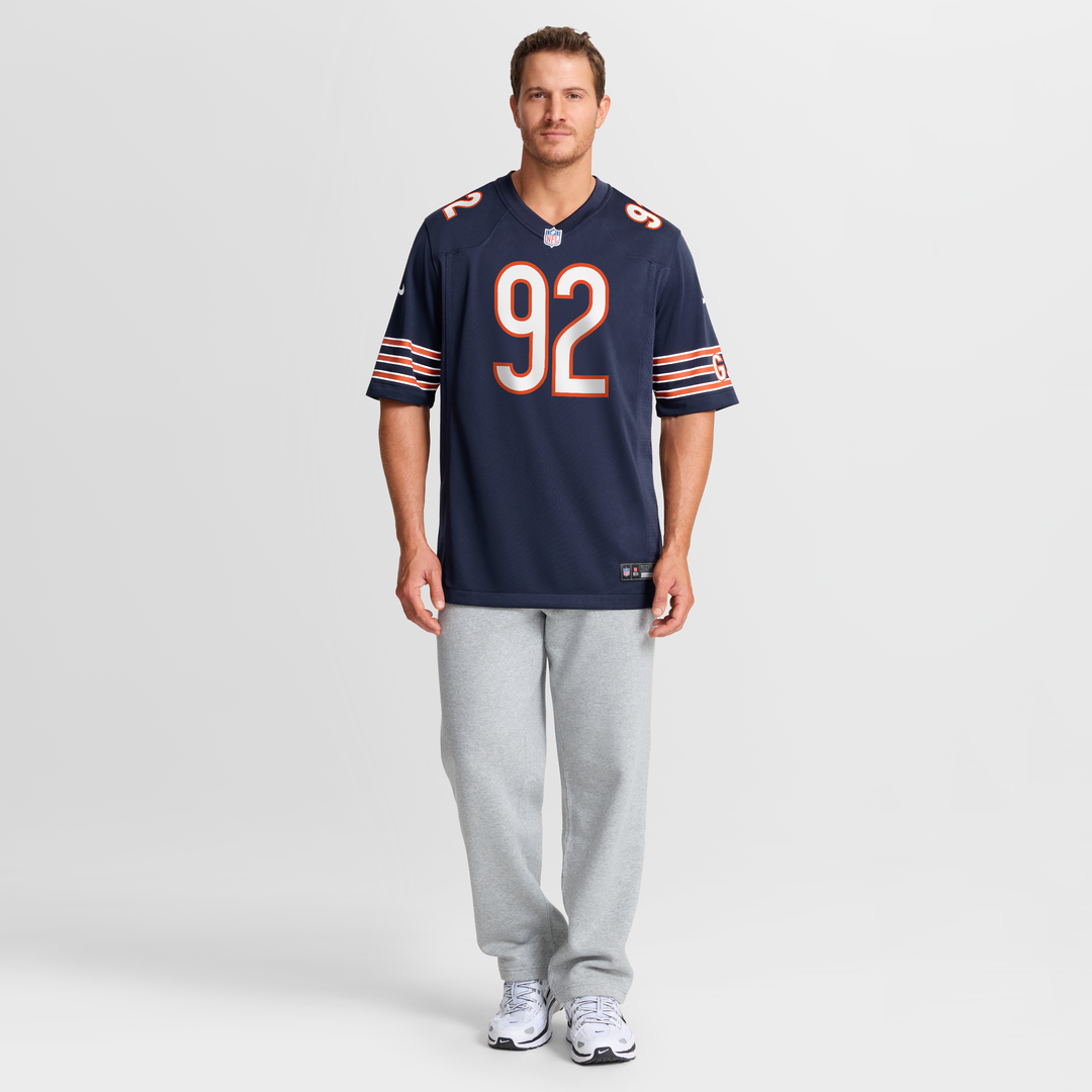 Chicago Bears Daniel Hardy Nike Navy Team Game Jersey product image 7, provided for visual reference and product detail