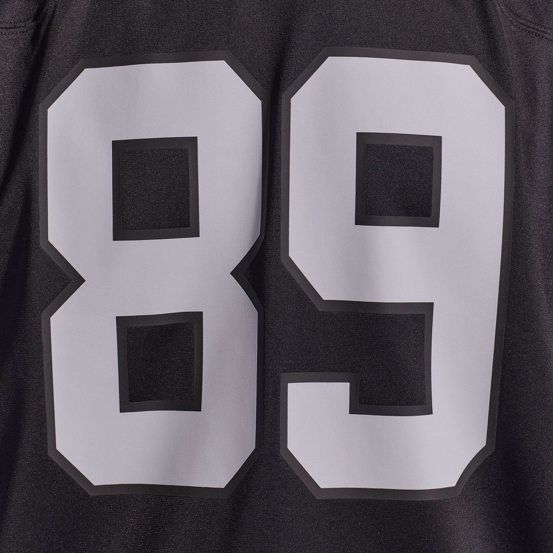 Las Vegas Raiders Brock Bowers Nike White Game Jersey product image 17, provided for visual reference and product detail