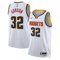 Denver Nuggets Nike Association Edition Swingman Jersey - White - Aaron Gordon - Unisex product image 1, provided for visual