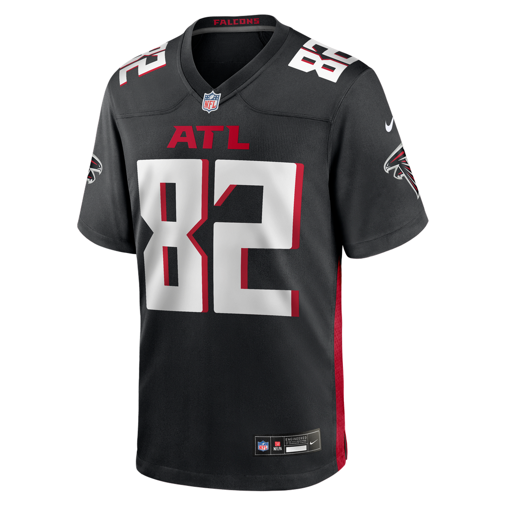 Atlanta Falcons Casey Washington Nike Black Team Game Jersey product image 2, provided for visual reference and product