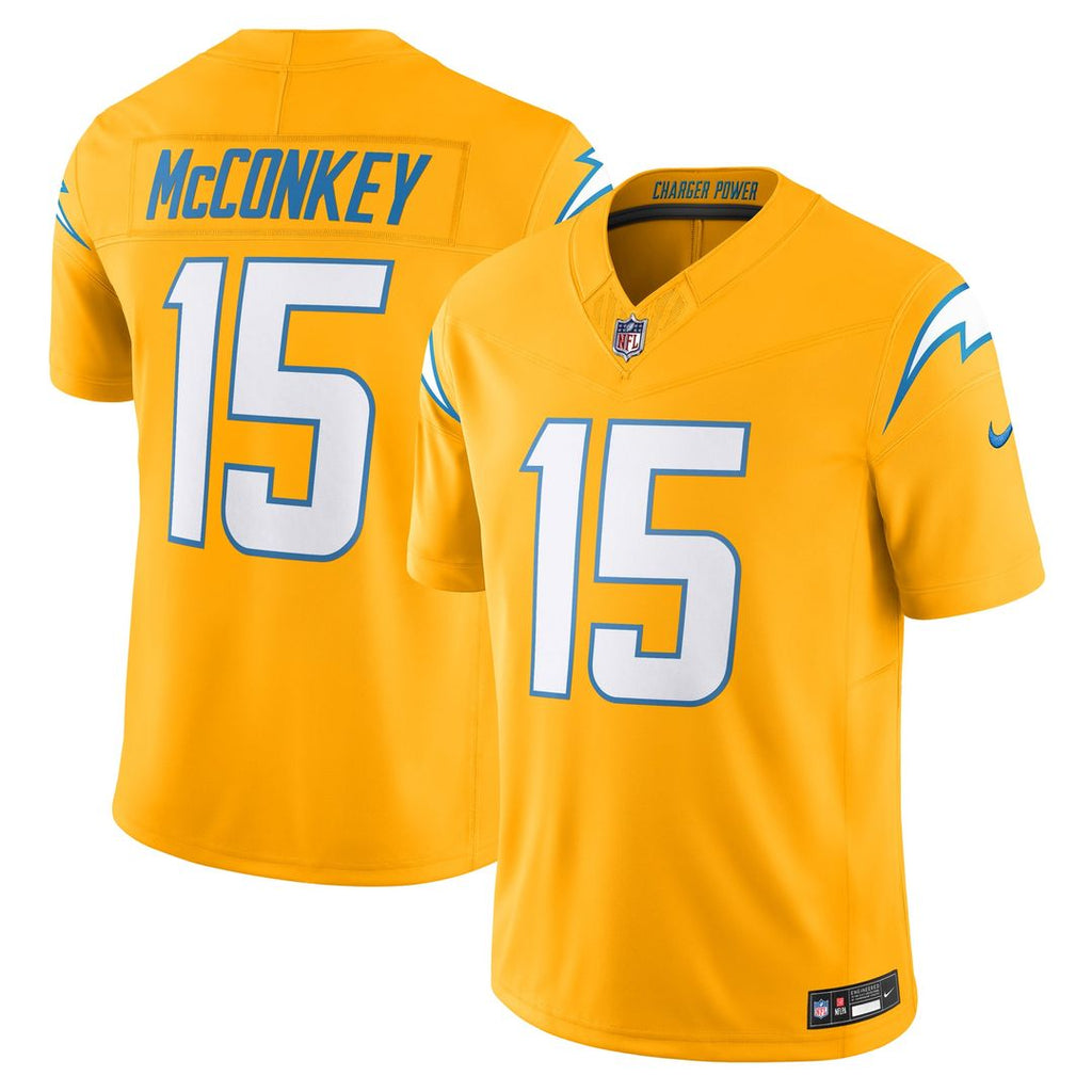 Los Angeles Chargers Ladd McConkey Nike Powder Blue Team Vapor F.U.S.E. Limited Jersey product image 7, provided for visual