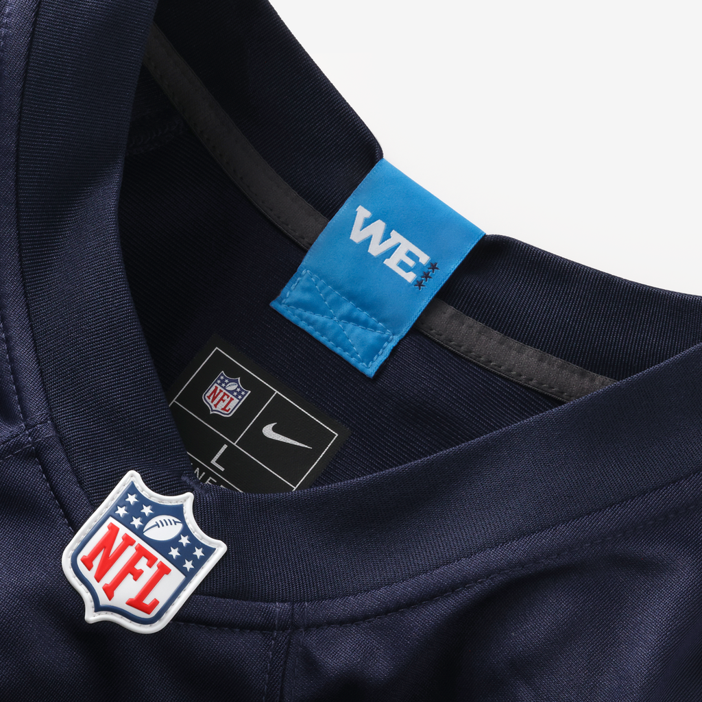 Tennessee Titans Jeffery Simmons Nike Navy 2026 Rivalries Collection Game Jersey product image 4, provided for visual