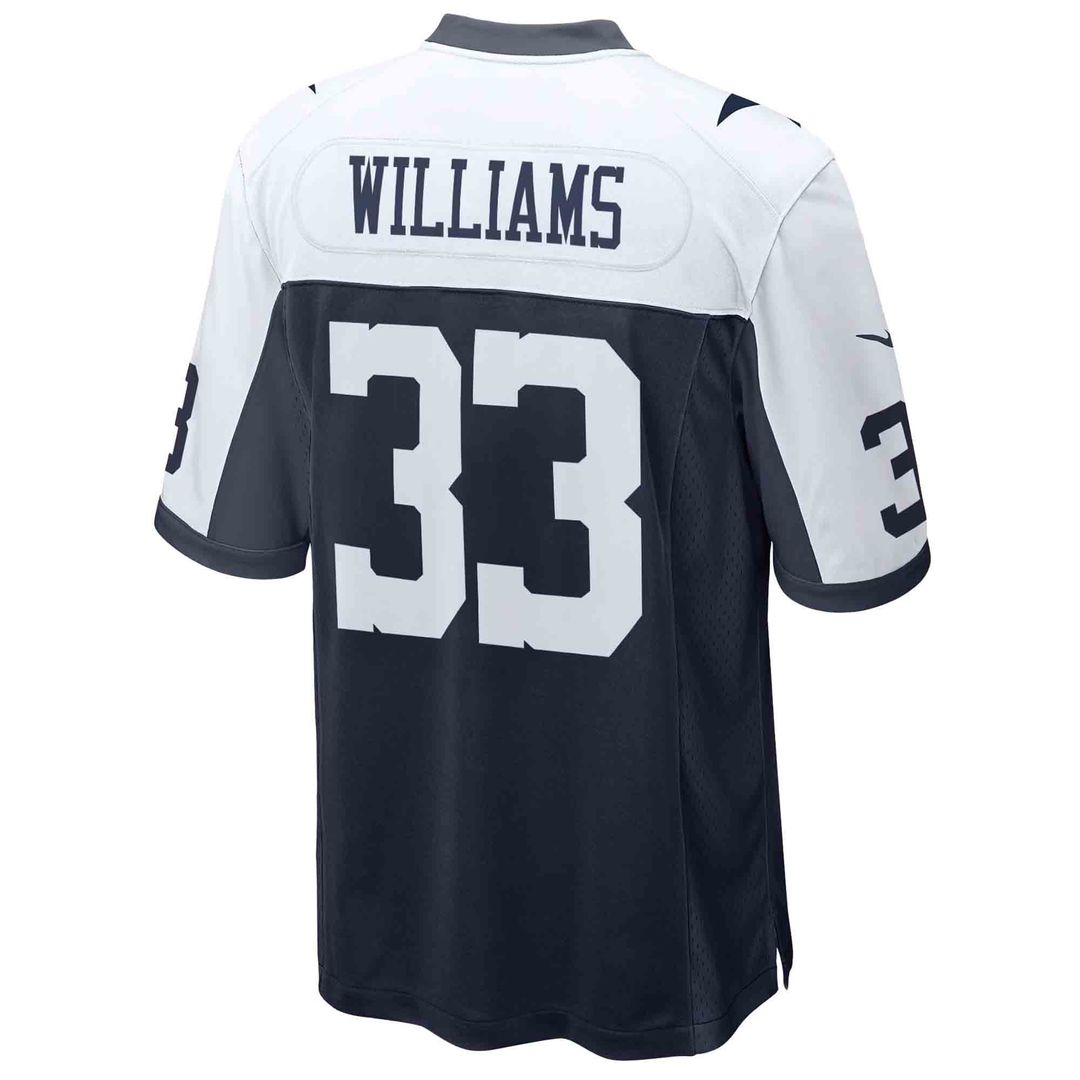 Dallas Cowboys Javonte Williams Nike White Game Jersey product image 13, provided for visual reference and product detail