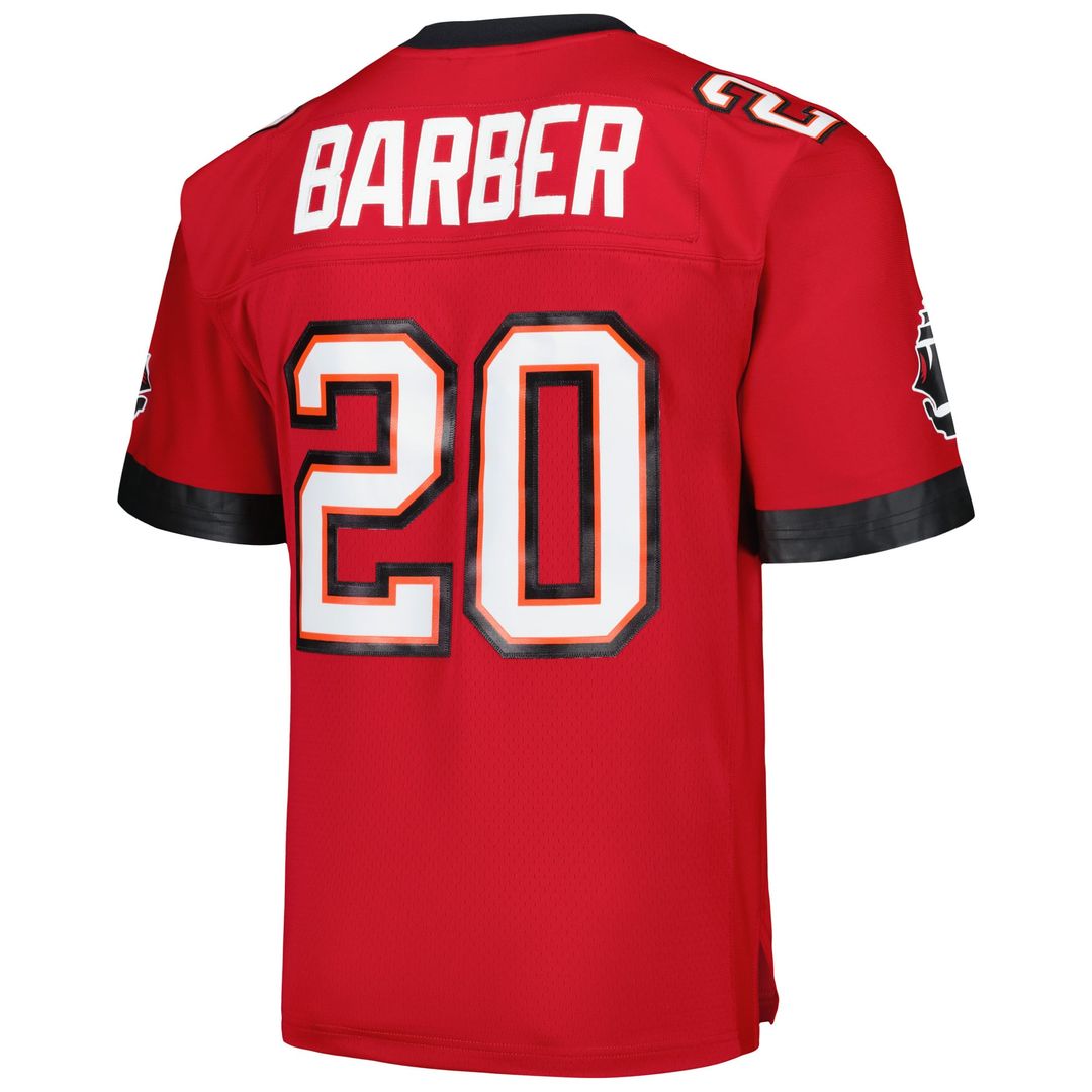 Tampa Bay Buccaneers Ronde Barber Mitchell & Ness Red Legacy Replica Jersey product image 3, provided for visual reference