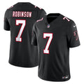 Atlanta Falcons Bijan Robinson Nike Black Alternate Throwback Vapor F.U.S.E. Stitched Limited Jersey product image 1,