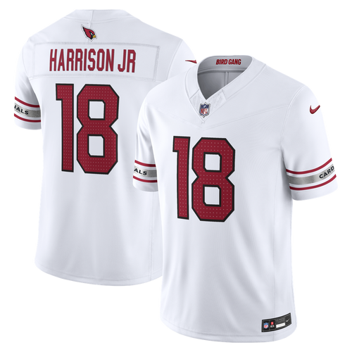 Arizona Cardinals Marvin Harrison Jr. Nike White Vapor F.U.S.E. Stitched Limited Jersey product image 1, provided for visual