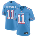 Tennessee Titans Jermaine Johnson II Nike Light Blue Team Game Jersey product image 1, provided for visual reference and