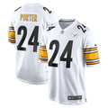 Pittsburgh Steelers Joey Porter Jr. Nike White Away Game Jersey product image 1, provided for visual reference and product