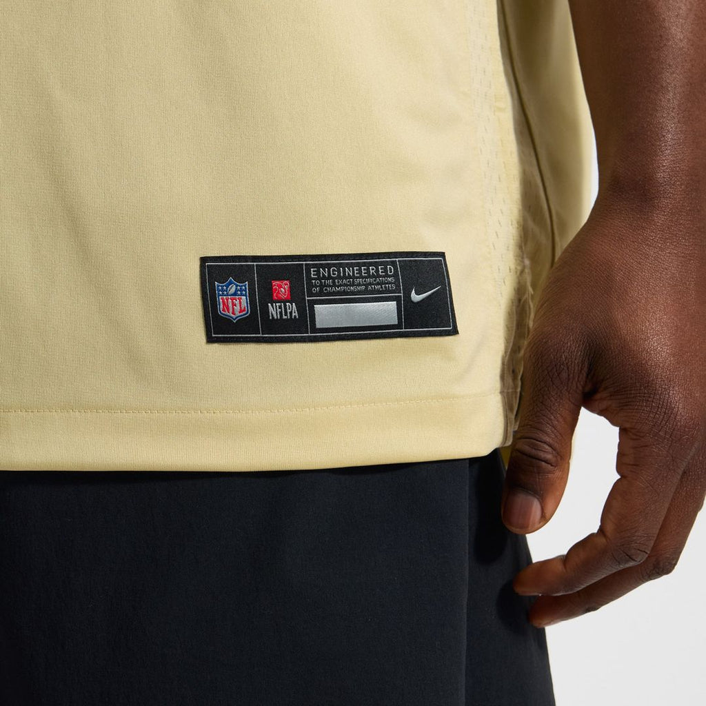 New Orleans Saints Alvin Kamara Nike Black Game Jersey product image 27, provided for visual reference and product detail
