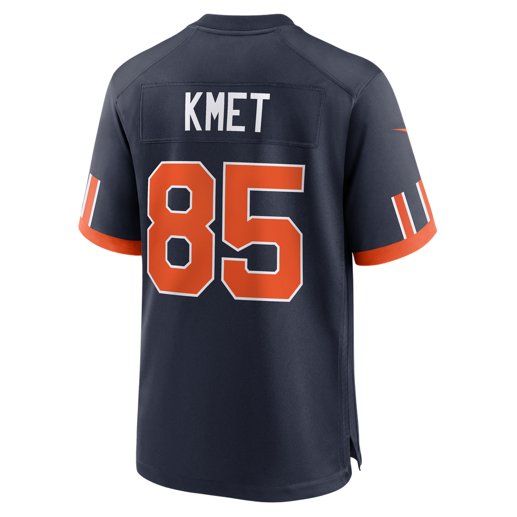 Chicago Bears Cole Kmet Nike Navy 2026 Rivalries Collection Game Jersey product image 7, provided for visual reference and