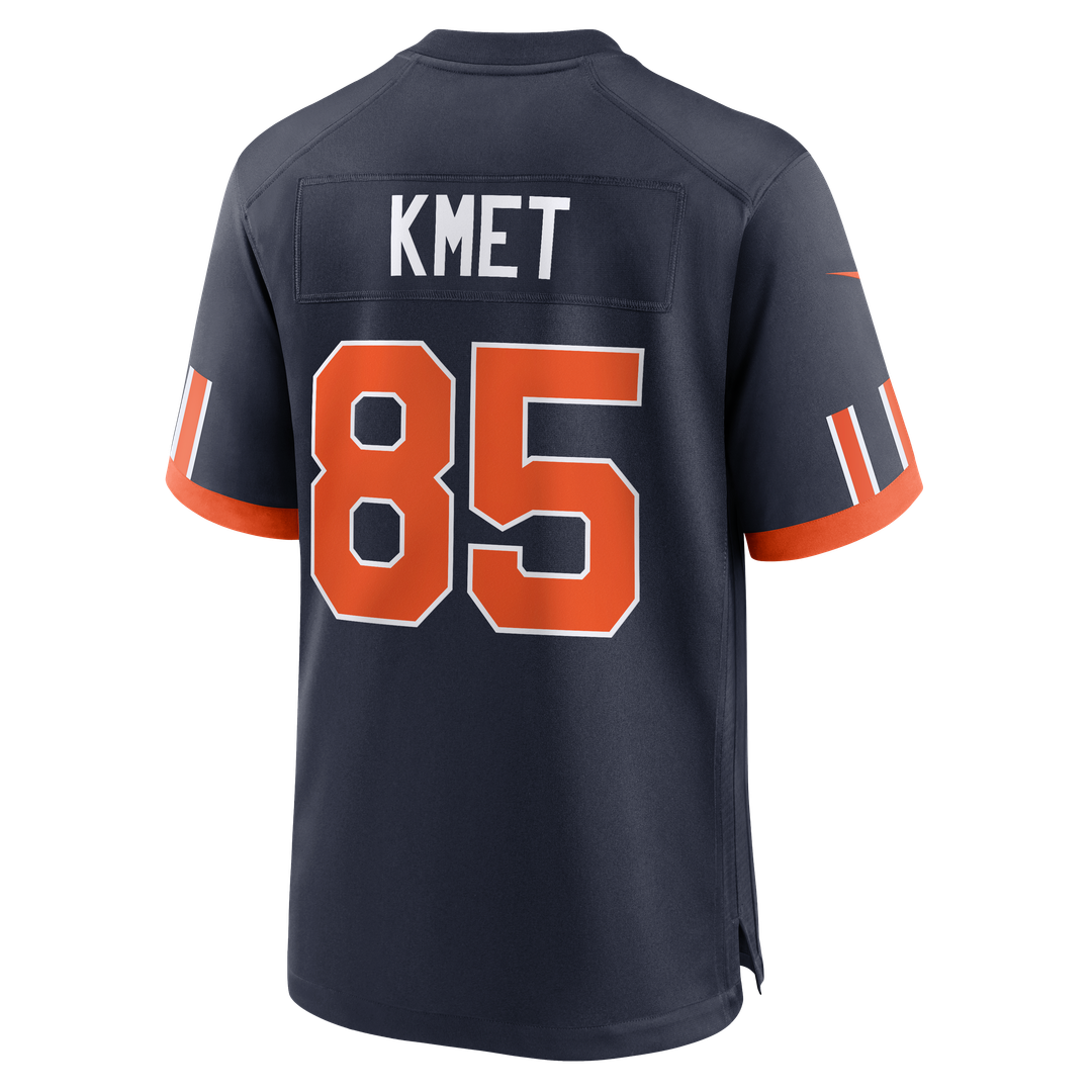 Chicago Bears Cole Kmet Nike Navy 2026 Rivalries Collection Game Jersey product image 7, provided for visual reference and
