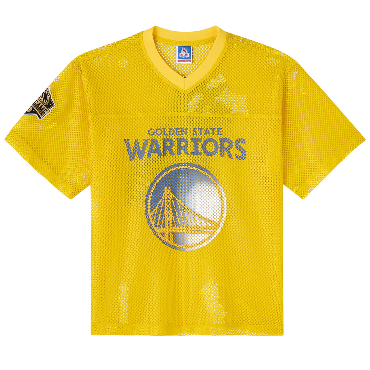 Golden State Warriors X OVO Mesh Football Jersey - Mens product image 3