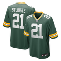 Green Bay Packers Benjamin St-Juste Nike Green Team Game Jersey product image 1, provided for visual reference and product