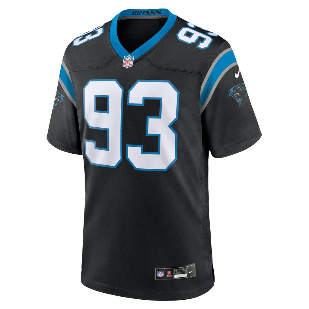 Carolina Panthers LaBryan Ray Nike Black Team Game Jersey product image 2, provided for visual reference and product detail