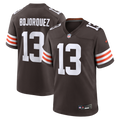 Cleveland Browns Corey Bojorquez Nike Brown Game Jersey product image 1, provided for visual reference and product detail