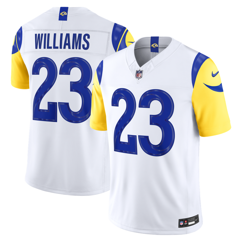 Los Angeles Rams Kyren Williams Nike Royal Team Vapor F.U.S.E. Stitched Limited Jersey product image 29, provided for visual